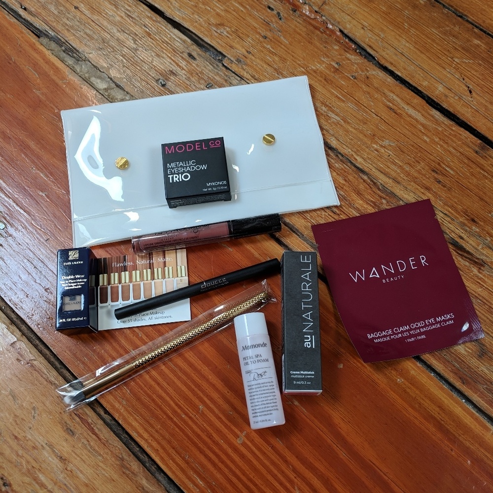 Make-up and skin care samples